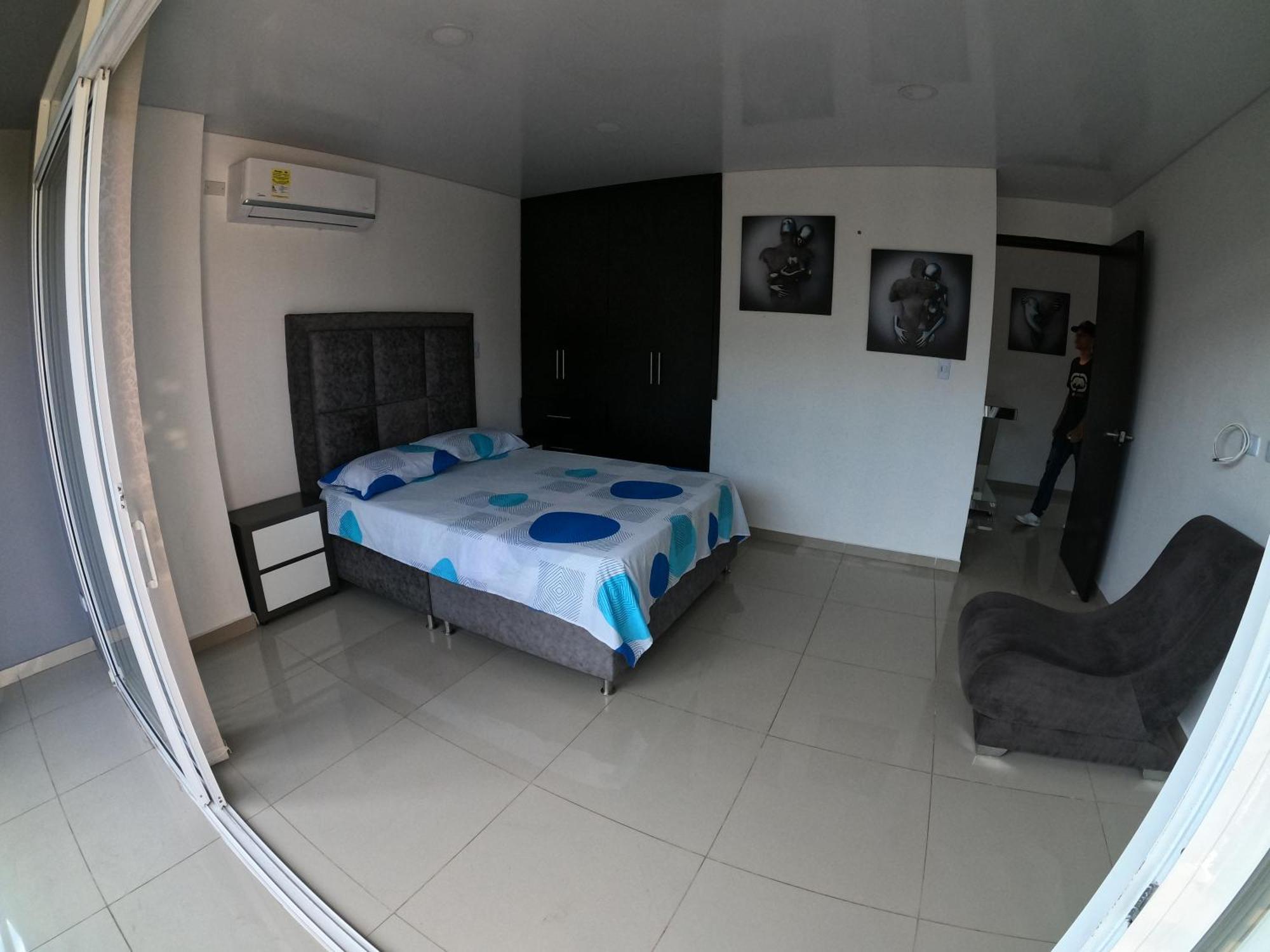 Balcones De La Rivera Apartamento Azulejo 3 ブガ エクステリア 写真