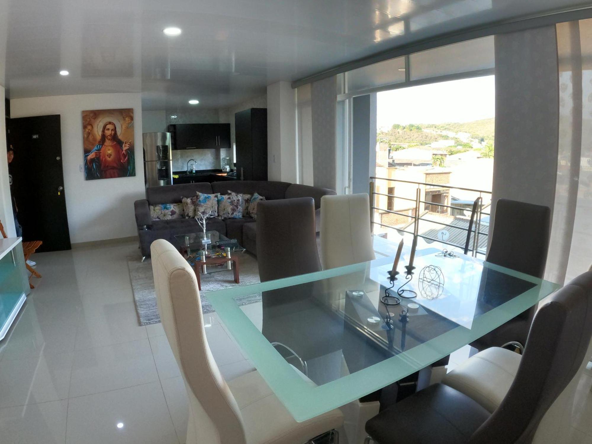 Balcones De La Rivera Apartamento Azulejo 3 ブガ エクステリア 写真